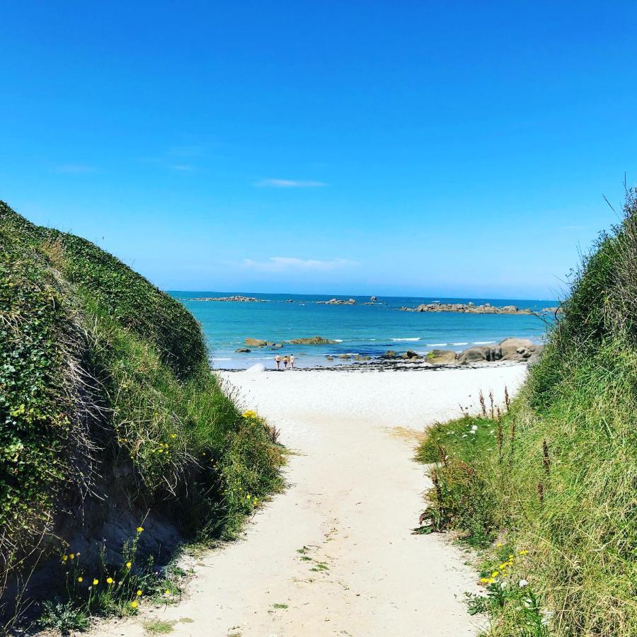 Maison Neuve A 350M De La Plage La Casa Sovaina Cleder ภายนอก รูปภาพ